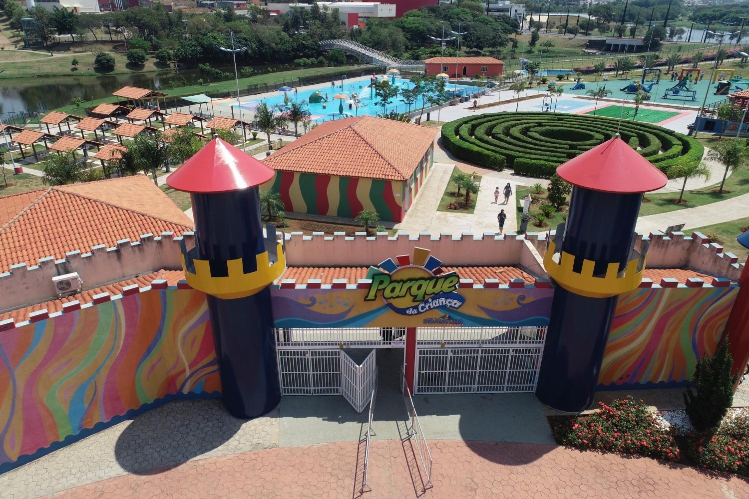 Piscinas do Parque da Criança serão reabertas ao público a partir de quarta-feira (17)