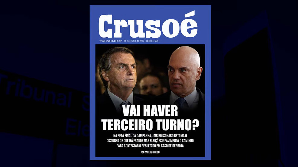 Crusoé: “Prepare-se para o terceiro turno”