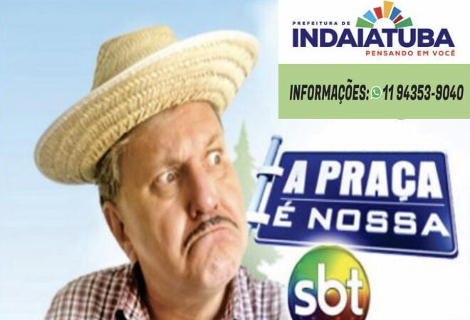 Indaiatuba recebe o espetáculo ” Viva Mazzaropi” do Projeto Cultura Solidária