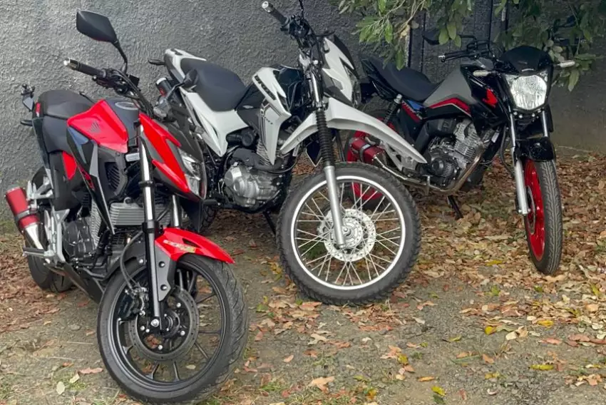 Rachas e provocações: influencer de Indaiatuba é preso com peças de moto sem nota fiscal