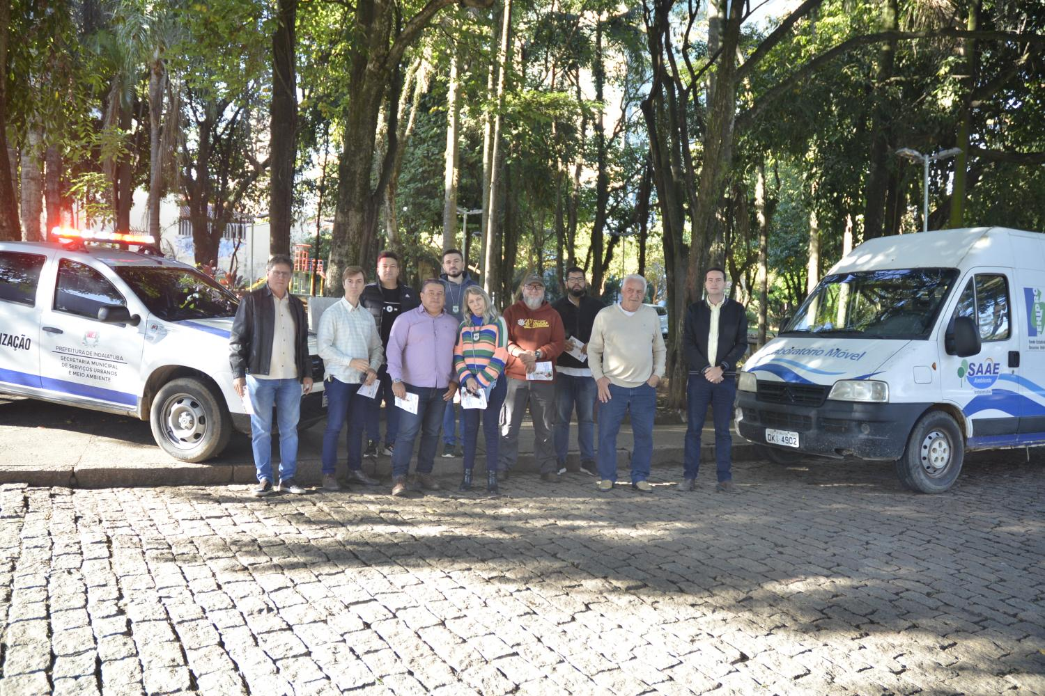 Saae e Secretaria de Meio Ambiente promovem ação sobre uso inadequado de água