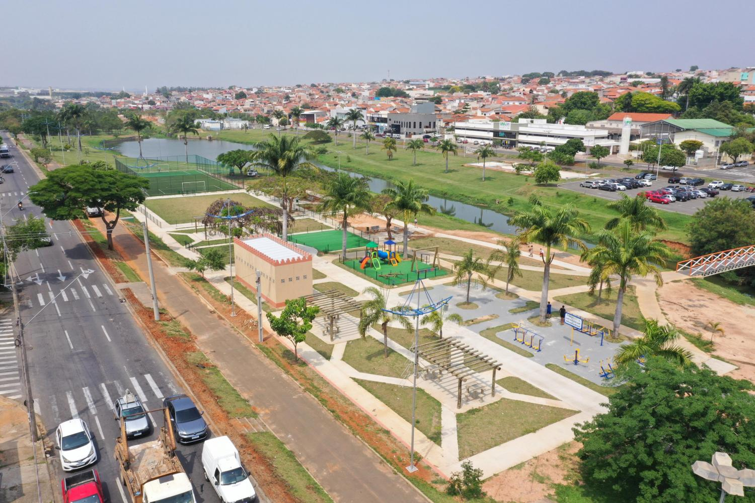 Prefeitura dá andamento à revitalização do Parque Ecológico entre avenida Ário e Rua 80