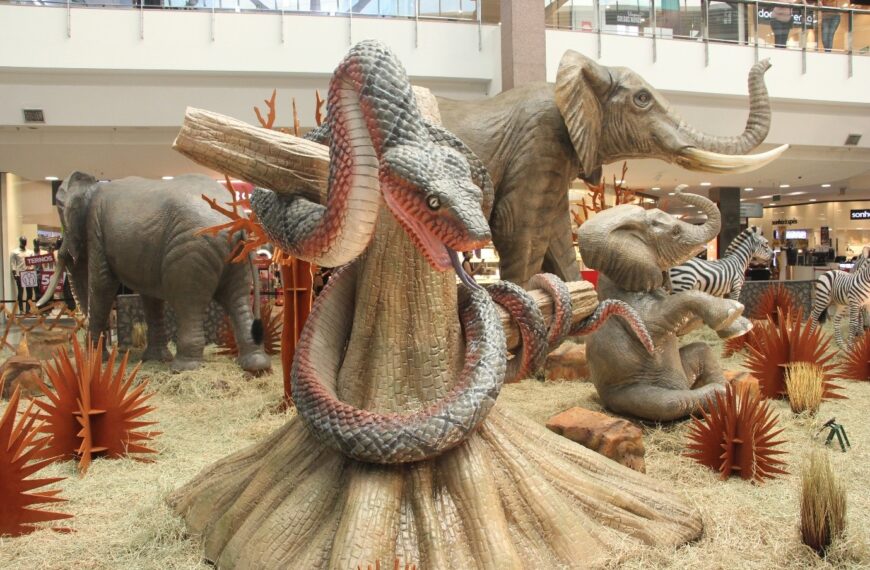 POLO SHOPPING RECEBE MEGAEXPOSIÇÃO SMART ZOO