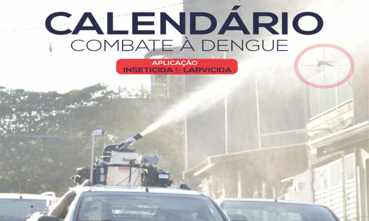 Secretaria da Saúde divulga calendário de aplicação de larvicida como ação de prevenção