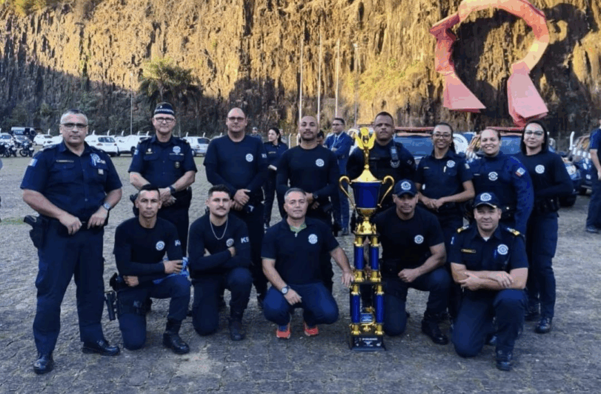 Indaiatuba conquista o 3º lugar nas XII Olimpíadas das Guardas Civis do Estado de São Paulo