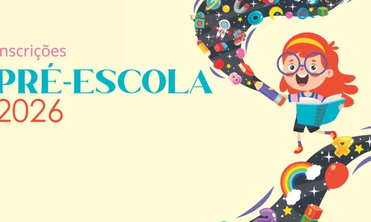 Inscrições para a Pré-Escola 2026 começam em setembro para crianças fora da Rede Municipal