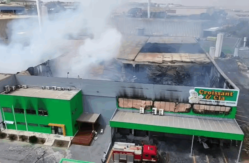 Incêndio atinge a Croissant & Cia em Indaiatuba!