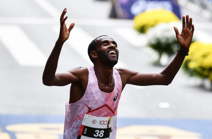 Muse Gizachew, da Etiópia, vence&hellip;