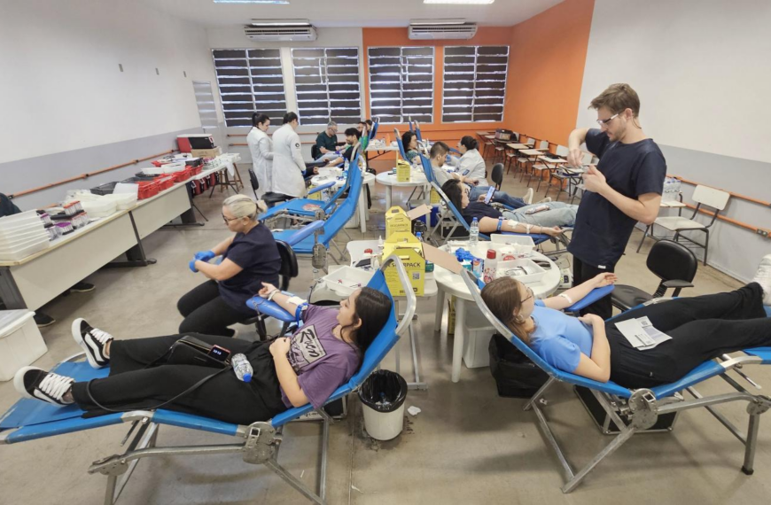Fiec divulga calendário de doação de sangue para 2026