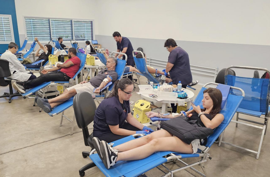Fiec realiza campanha mensal de doação de sangue no próximo sábado 25 de abril