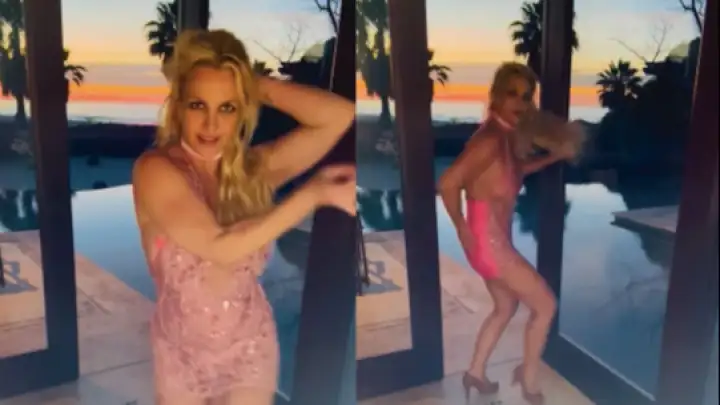 Após polêmica em restaurante, Britney Spears posta vídeo dançando com direito a tapinha no bumbum