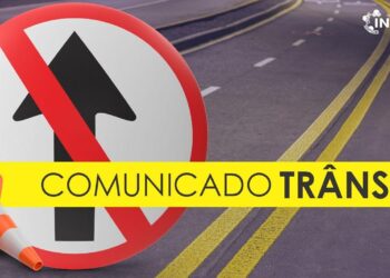 Marginal direita do Parque Ecológico é interditada para manutenção do SAAE