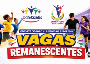 Esporte Cidadão e Juventude Esportiva abrem inscrições para vagas remanescentes em agosto