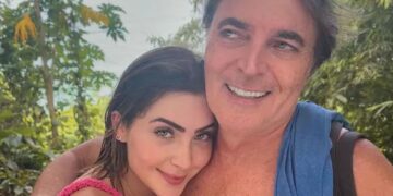 Jade Picon participa de trend com o pai e semelhança entre os dois viraliza