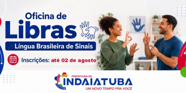 Secretaria de Assistência Social abre inscrições para  Oficina de Libras no dia 29 de julho