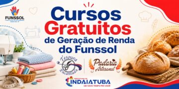 Funssol abre mais de 300 vagas para cursos gratuitos de Geração de Renda