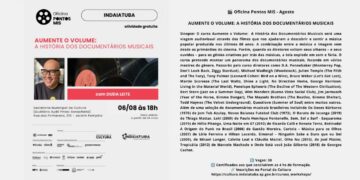 Cultura abre inscrições para curso sobre documentários musicais que acontece no dia 6 de agosto