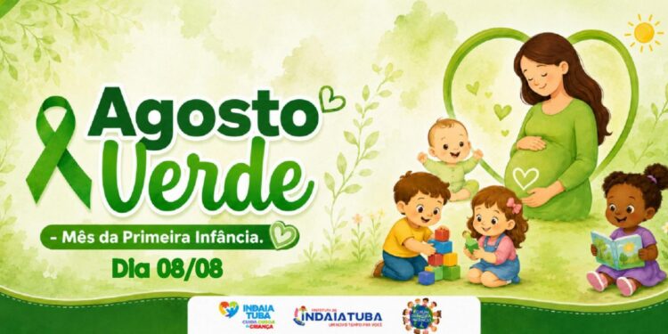 Prefeitura promove evento Agosto Verde no dia 8 de agosto com ações para crianças e famílias
