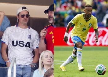 Brad Pitt promete aulas para ensinar Neymar a fingir melhor nas faltas