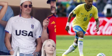 Brad Pitt promete aulas para ensinar Neymar a fingir melhor nas faltas