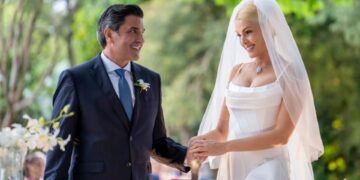 Ana Hickmann e Edu Guedes se emocionam durante casamento religioso; Assista o que rolou
