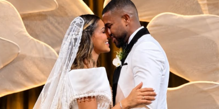 Davi Brito e Emilly Araújo se casam em cerimônia luxuosa em Salvador