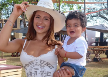 Nathalia Valente barra convidados em festa do filho e explica decisão