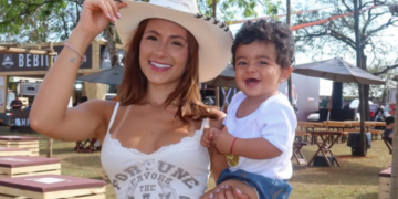 Nathalia Valente barra convidados em festa do filho e explica decisão