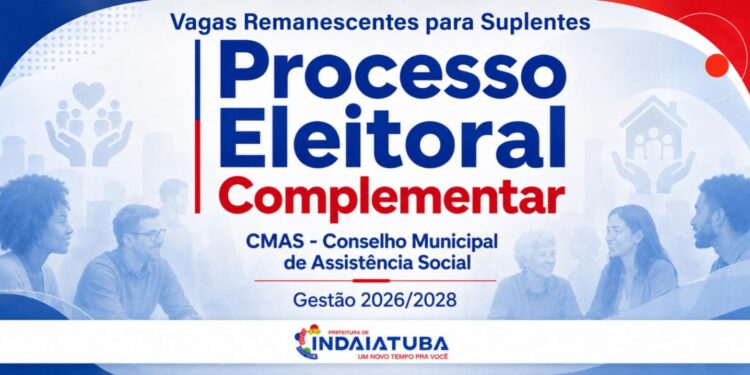 CMAS abre processo eleitoral complementar para vagas remanescentes de suplência no dia 31 de agosto