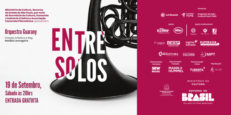 Orquestra Guarany apresenta concerto gratuito no dia 19 de setembro em Indaiatuba