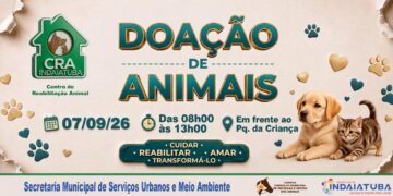 Centro de Reabilitação Animal (CRA) realiza feira de adoção de cães e gatos nesta segunda (7)