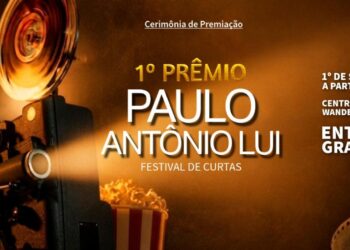 Cultura realiza cerimônia do 1º Prêmio Paulo Antônio Lui de Curtas-Metragens em 1º de setembro