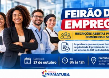 Prefeitura abre inscrições para empresas participarem do último Feirão do Emprego de 2026
