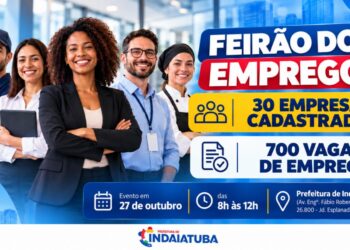 Feirão do Emprego oferece mais de 700 vagas em Indaiatuba no dia 27 de outubro